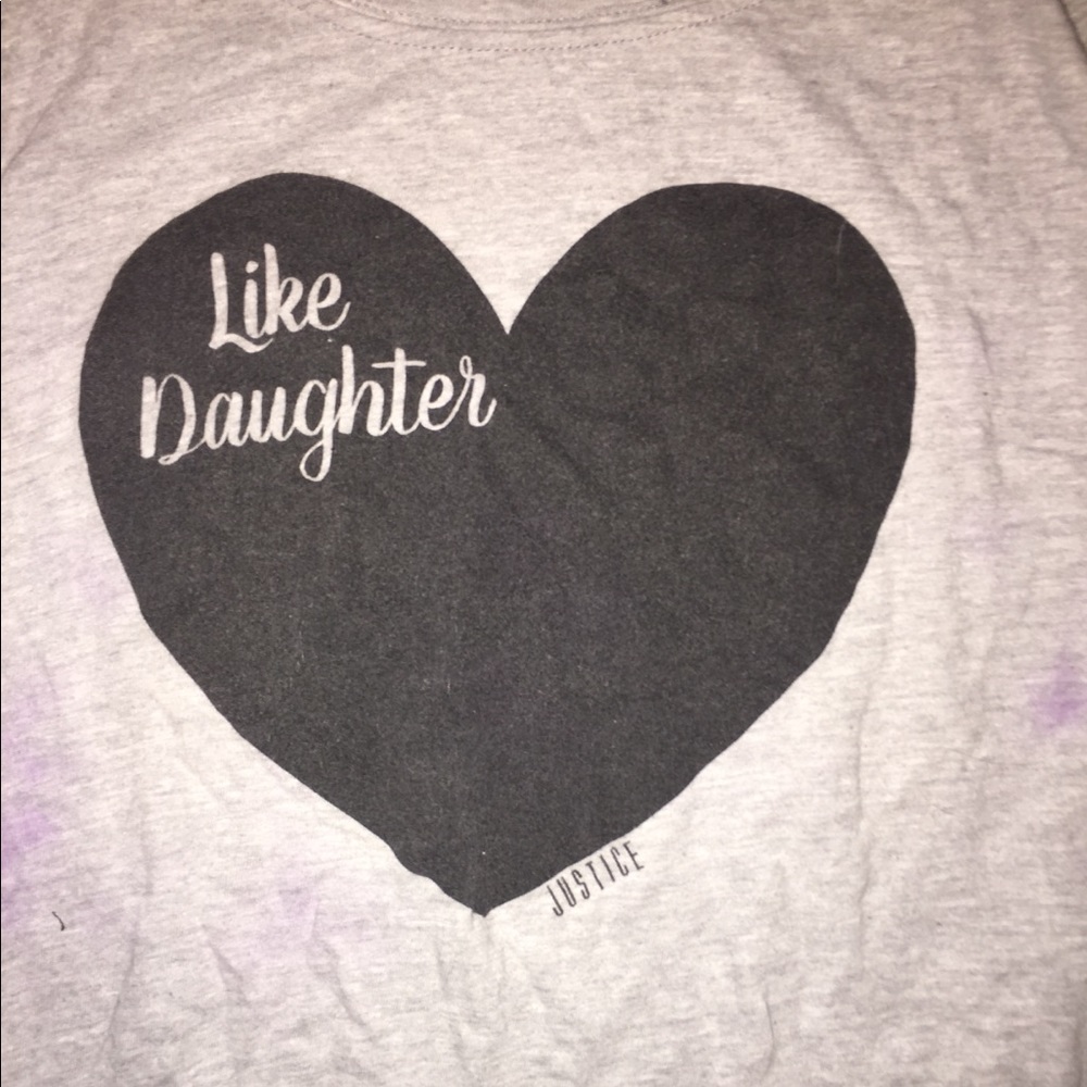 👀5 FOR $15👀 like daughter heart shirt 💓